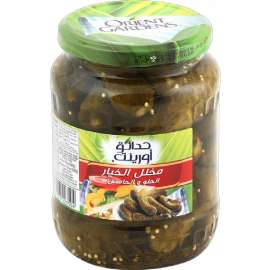 Sweet & Sour Gherkins Orient Gardens 12x24Oz